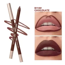 Beauty Glazed Waterproof &amp; Long Lasting Lipliner Pencil – B114 Chocolate